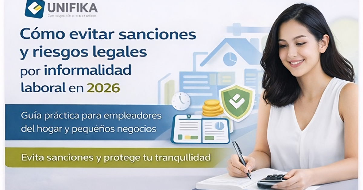 Informalidad laboral 2026: riesgos y sanciones | Unifika